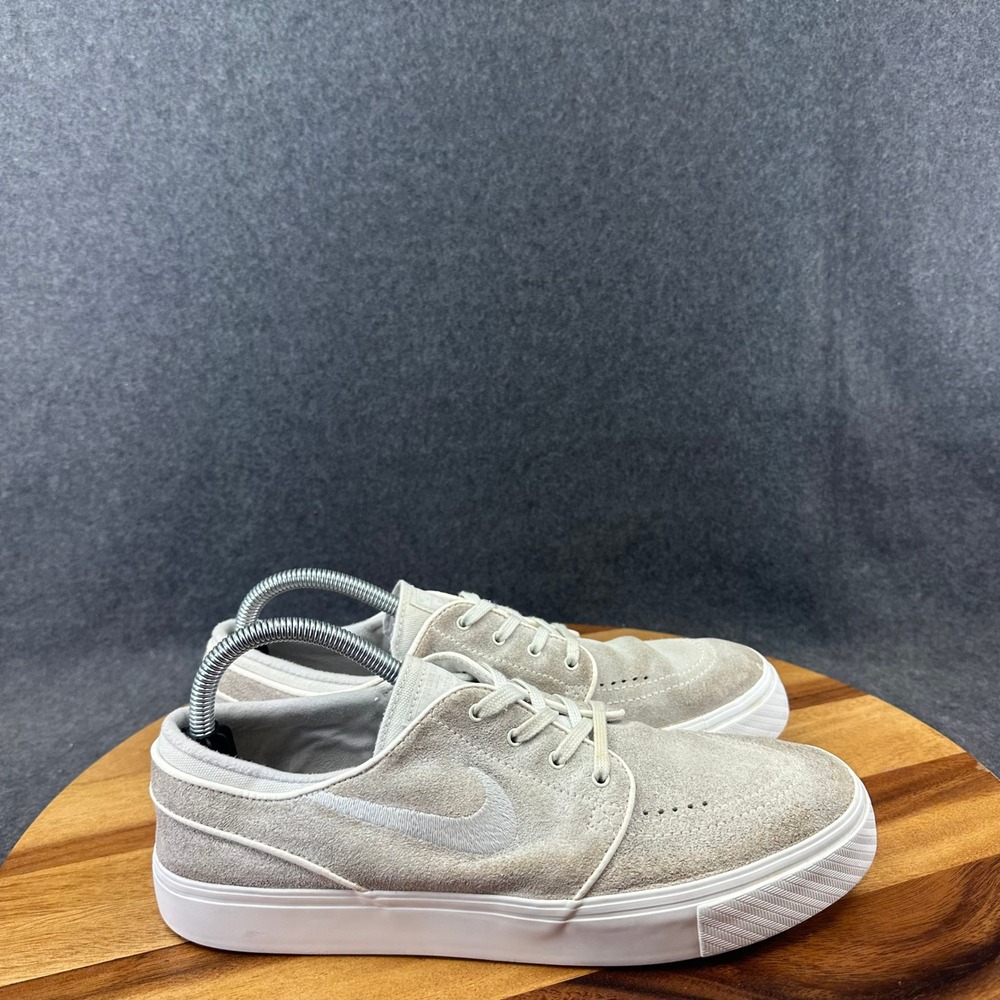 Nike SB Zoom Stefan Janoski Summit White Suede Skate Shoes 333824-109 Mens 9